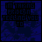 Animated pixel art sequence on dark blue background with shifting text and motion effects.