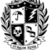 Black-and-white pixelated icon with four quadrants showing umbrella, lightning bolt, skull, and snake symbols, framed by laurel wreath and decorative border.