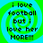 Four identical display pixelated text on a green and blue spiral background with no visible animation changes
