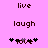 Pixelated text and symbols on a pink background with two identical side-by-side layouts.