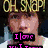 Six pixelated images of a person with curly hair, each with overlaid text and varying background elements like 'OH SNAP!' and sunglasses.