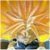 A pixelated image shows a figure with outstretched arms against a gradient background of yellow and orange hues.
