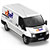 Pixelated image of a dark-colored vehicle with visible wheels and body, featuring small colorful pixel clusters on its surface.