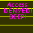 Static digital image with repeated text and horizontal lines on dark background.