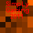 Pixelated orange and brown with red text "Simply Gaming 2011" in four quadrants, no visible motion