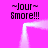 ~Jour~ Smore!!! text appears four times on a bright pink background with white pixelated borders.