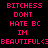 Pixelated text and green rectangles on black background with animated highlighting changes.
