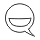 twelve circular and hand-shaped icons with speech bubbles, featuring various facial expressions including smiling, crying, angry, devilish, and blushing faces