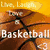four distinct buddy icons: a basketball with 'Live, Laugh, Love' text, a blue background with white cursive script, a red background with a pink eagle silhouette, and a set featuring animals