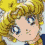 Five pixelated anime-style character portraits arranged in a , each with distinct hair colors and expressions