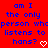 Red background with blue pixelated text reading "am I the only person whocperson who listens to hans?" and white heart symbols.