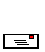 A static icon shows a white envelope with black outline and red square in top-right corner, containing three horizontal lines.