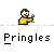 Pixel art icon of a character with brown hair and mustache holding red-and-white object, displayed in multiple views including full-body and head-only.