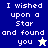 Pixelated text and star icons on blue, purple, and cream backgrounds with visible animation changes.