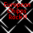 Red text reading "European Chippss Rock!!!" appears over a black background with white geometric lines, repeated in four identical quadrants.