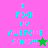 Pixelated text "I ROCK UR AWESOME SOXS!!!" in cyan on pink and green backgrounds with a star symbol.