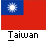 A pixelated flag with blue and red sections, white sun symbol on blue, 'Taiwan' text below, 'Instant Icons .com' text to the right.