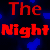 Red pixelated text reads "The Night Has a Thousand Eyes" above a white circular eye icon with blue and black details on dark background.