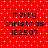 Red background with white dots and black text reading 'merry christmas 122507' in four identical quadrants.