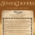 Pixelated webpage screenshot showing a brown header with indistinct text, a central document-like area with horizontal lines of text and a gray shape above it.