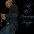 Animated sequence of a person in dark clothing and jeans holding an object, with blue musical notes on black background.