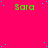 A static image with a bright pink background, scattered blue dots, and repeated green text reading "Sara" in multiple
