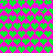 A static image of repeating heart shapes in green, gray, and pink with overlaid text reading "I Love Ayari" in purple.