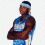 A pixelated image of a person in athletic wear with arms crossed, next to repeated text 'Soo Sexy Carmelo' on a white background.