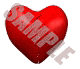 Red heart-shaped icon transitions from whole to fully broken , with visible cracks and fragmented pieces