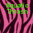 Pixelated image with pink and dark purple vertical stripes background and green text reading Aquatic Thrash.