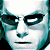 A 3x3 contact sheet of animated frames featuring a character from The Matrix Reloaded with varying facial expressions and the text "MATRIX RELOADED" in green digital font across multiple rows.