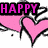 Pixelated pink hearts with black outlines and white highlights, accompanied by bold magenta text reading HAPPY VALENTINES DAY on a white background.
