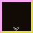 Animated contact sheet showing a pixelated text animation forming the word 'megan' with pink and yellow elements on black background, framed by light purple border.