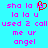 Pixelated text on cyan background with red heart symbol replacing 'o' in 'lo' in repeated phrases.