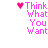 Pixelated text and heart symbols in pink, purple, and white with animated changes