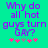 Pixelated text on cyan background with pink and gray stars, two versions showing star position changes.