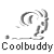 Animated contact sheet of 15 grayscale Capricorn zodiac icons with varying poses and angles, each labeled "Coolbuddy" below the icon.