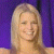 A split-frame contact sheet showing a pixelated image of a smiling woman with blonde hair on the left and green text reading "Original Icons .com" on a dark green background on the right.