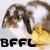 A rabbit and duckling appear in a static image with the text BFFL overlaid on the left side.
