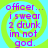 Four identical display purple text on a cyan and green spiral background with no visible animation changes