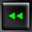 Four square display green double-left-triangle symbols on dark backgrounds with varying brightness effects