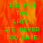 Green pixelated text on a fiery orange-red background with one gray