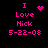 Pixelated pink text and symbols on black background with four distinct animation states showing heart, starburst, dot cluster, and static icon variations.