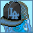 Pixelated icon shows a character wearing a black and gray LA cap, blue top, and black waistband with brown pants, with text 'ghetto babi' below.