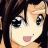 Anime-style character with brown hair and large eyes, smiling with mouth open, next to text reading 'AnimeIM' and 'com' on black background.