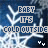 Pixelated text reads 'BABY IT'S COLD OUTSIDE' over a blue background with white snowflake-like shapes and two small heart icons at the bottom.