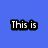 Four- with blue, yellow, white, and green backgrounds displaying pixelated text and a squirrel image