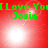 Green text reads 'I Love You Josie' on red background with white light effects; four identical show static image