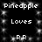 Static black-and-white pixel art displays repeated text and star-like patterns arranged in a with no visible motion or animation changes