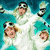 Pixelated image of three figures in white attire with teal accents, positioned against a blue background, next to text reading "MinuteMen RULE!!!" on black.